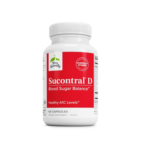 Terry Naturally Sucontral® D - B-Complex & Folate Supplement - Carbohydrate Metabolism Support - Vitamin & Mineral Supplement with Zinc & Chromium