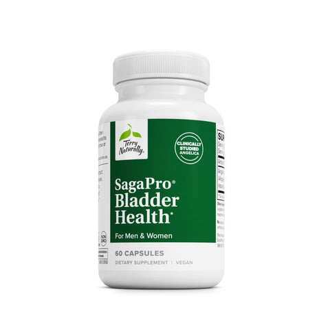Terry Naturally SagePro Bladder - Bladder Support Supplement - Dietary Supplement with Angelica Leaf Extract - Vegan Capsules to Aid Urinary Tract Function & Health