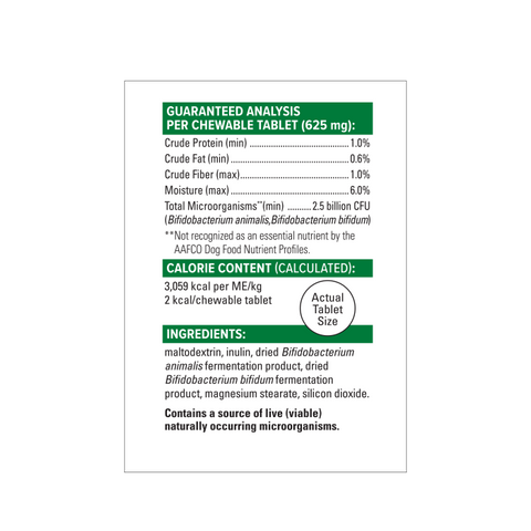 Terry Naturally, Probiotic Daily™, For Dogs, 60 Chewable Tablets, 1.32 oz (37.5 g)